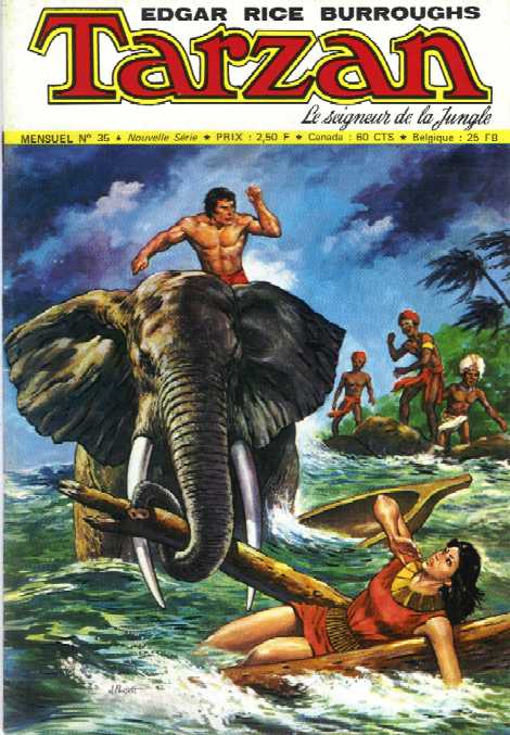 Scan de la Couverture Tarzan Nouvelle Srie n 35